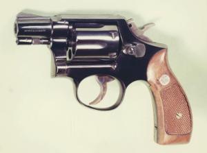 Stephen Fry .38 calibre-revolver